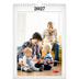 Fotokalender A4 (20 x 30 cm) — Avisstil [kalender forside]