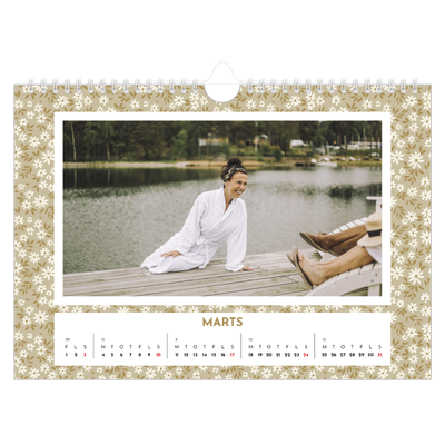 Fotokalender A4 — Fuld blomstring [Maj]