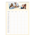 A4 Familiekalender — Moderne familiekalender - Familie på 5 [Februar]
