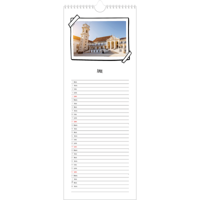 Køkkenkalender  — Albums øjeblik [April]