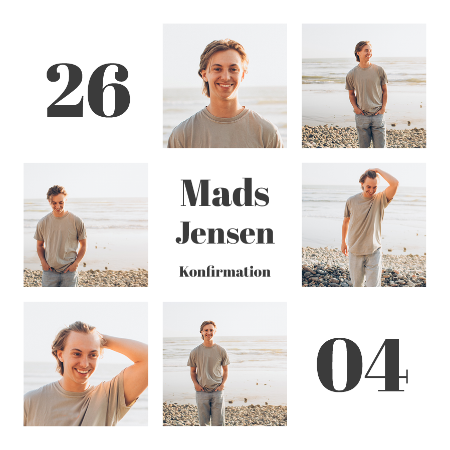 Invitationer — Diagonal dato