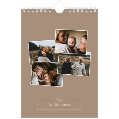 A5 Foto Kalender — Vores minder [kalender forside]