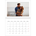 Fotokalender A4 dobbelt (30 x 40 cm) — Stor dato [Januar]