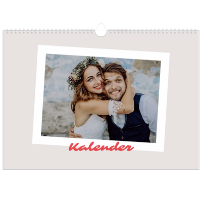 A3 Foto Kalender — Signeret tryk [kalender forside]