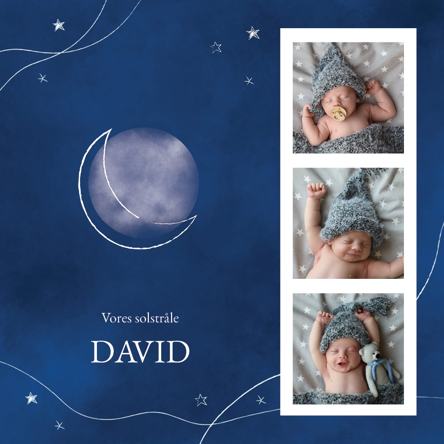 Invitationer — Måne kærlighed