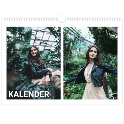 A3 Foto Kalender — Stor måned [kalender forside]