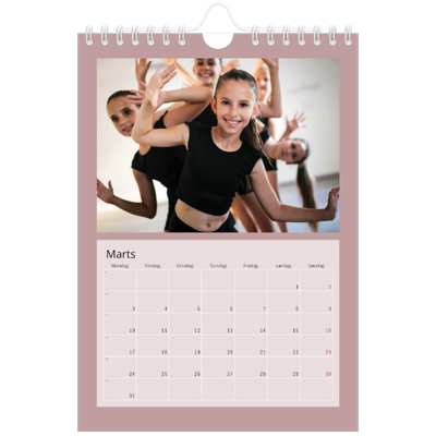 A5 Foto Kalender — Neo Scandi [Marts]