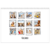 Fotokalender A4 dobbelt (30 x 40 cm) — Albums øjeblik [kalender forside]