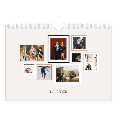 A5 Foto Kalender — Billedvæg [kalender forside]