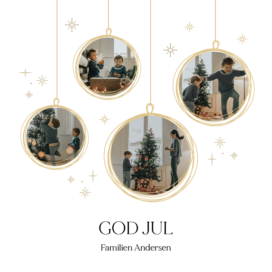 Kort — Julekuglerammer