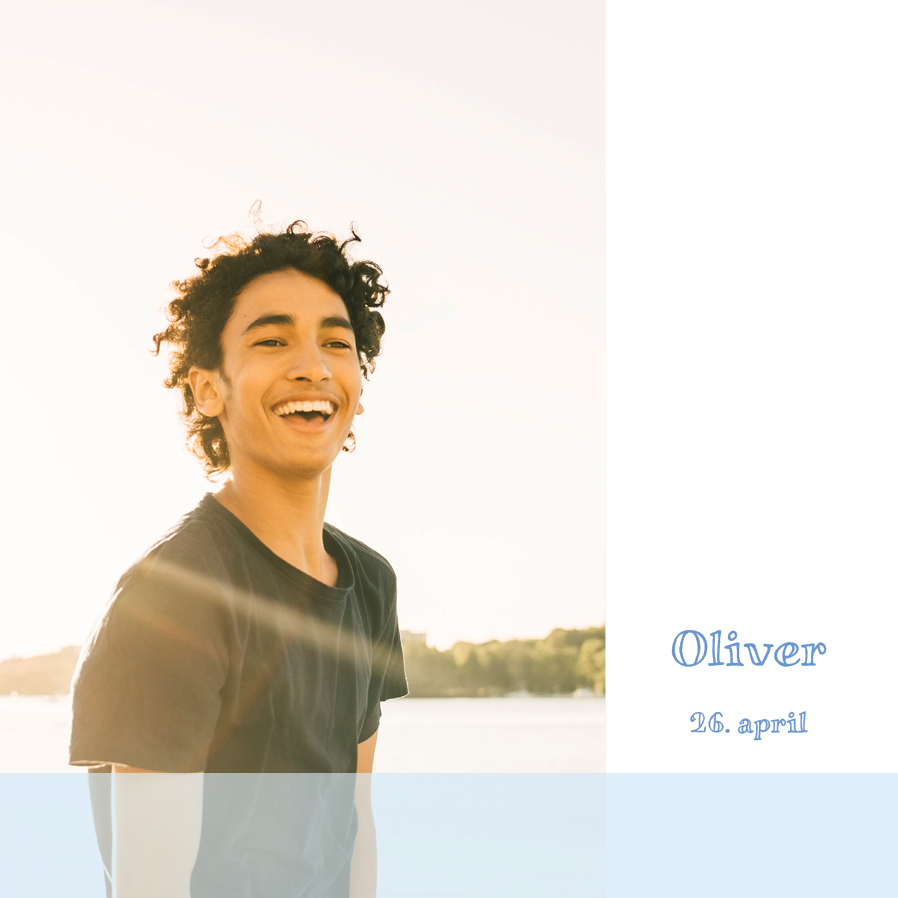 Invitationer — Lavendelblå