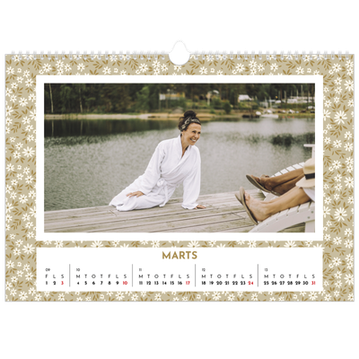 A3 Foto Kalender — Fuld blomstring [Marts]