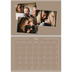 Fotokalender A4 dobbelt (30 x 40 cm) — Vores minder [kalender forside]