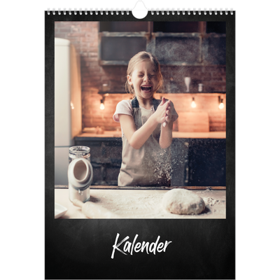 Årskalender A3 — Tavlestil [kalender forside]