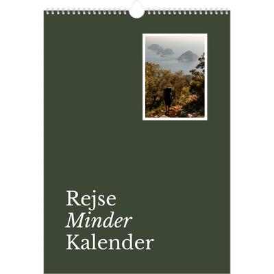 Årskalender A3 — Redaktionel Jord [kalender forside]
