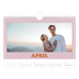 A5 Foto Kalender — Retro rammer [April]