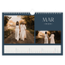Fotokalender A4 — Skifer & seriffer [Marts]